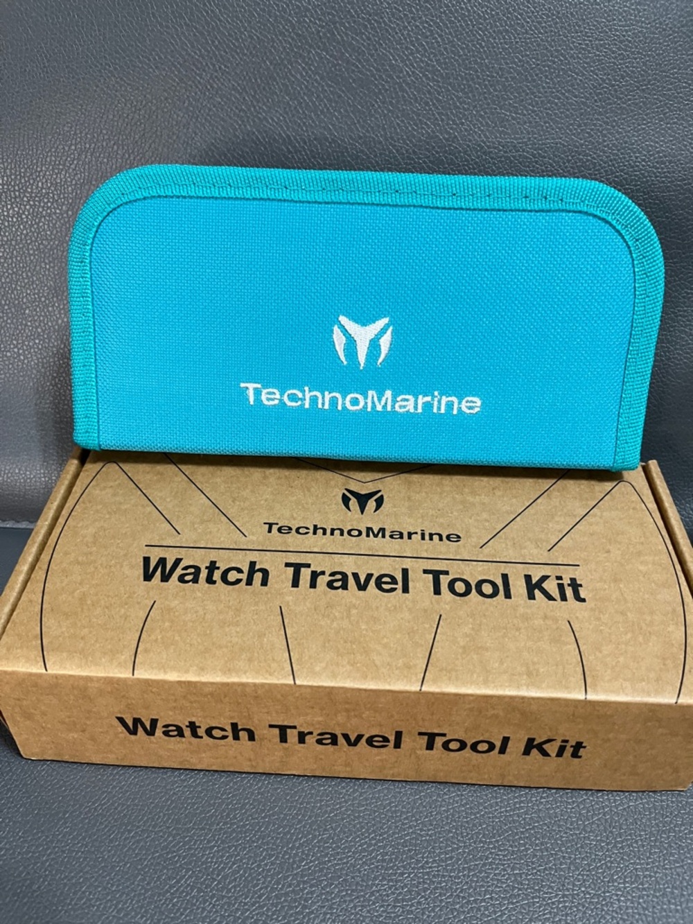 Technomarine Teal and Black Watch Travel Tool Kit - Picture 2 of 2